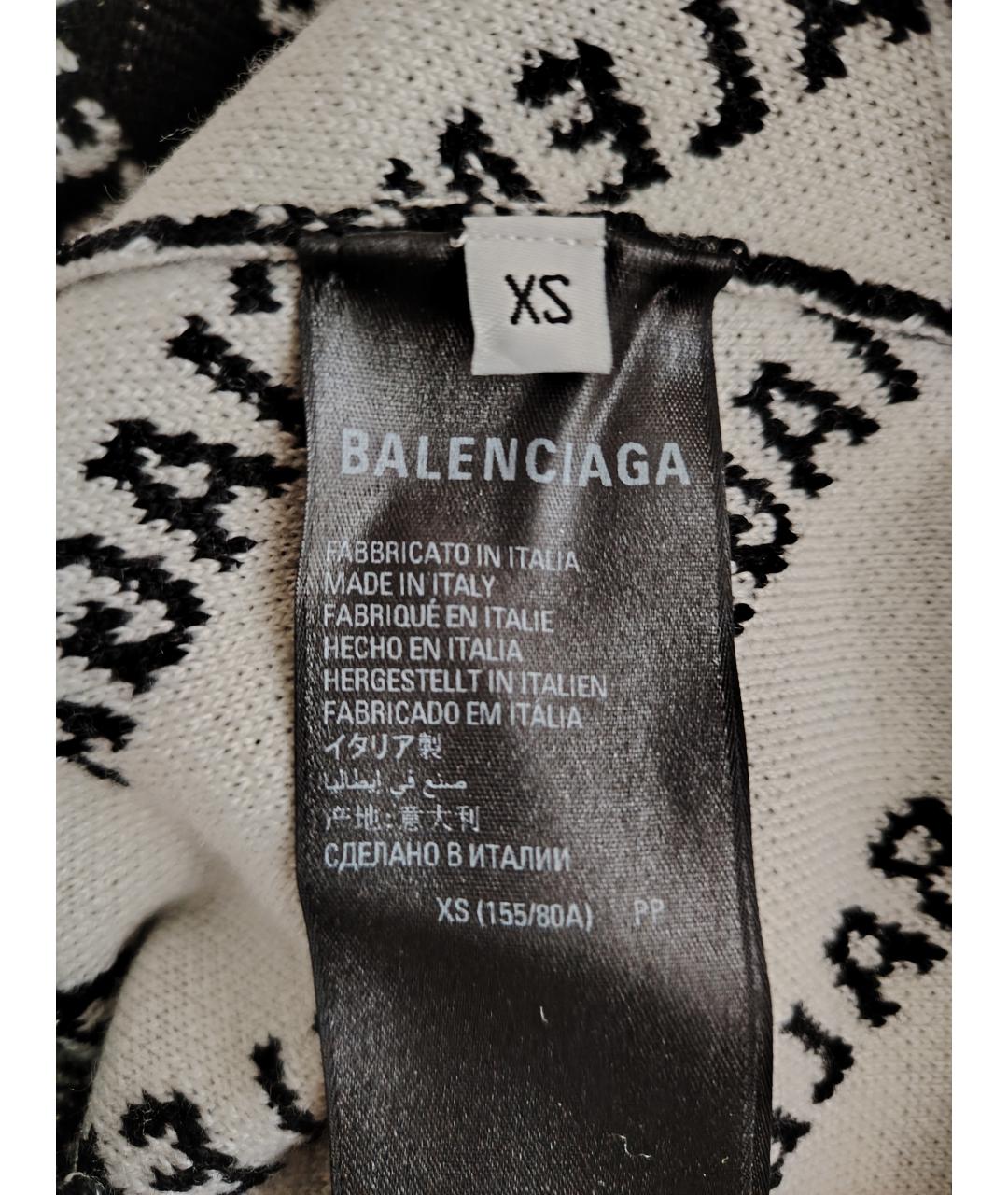 BALENCIAGA Черный шерстяной джемпер / свитер, фото 5