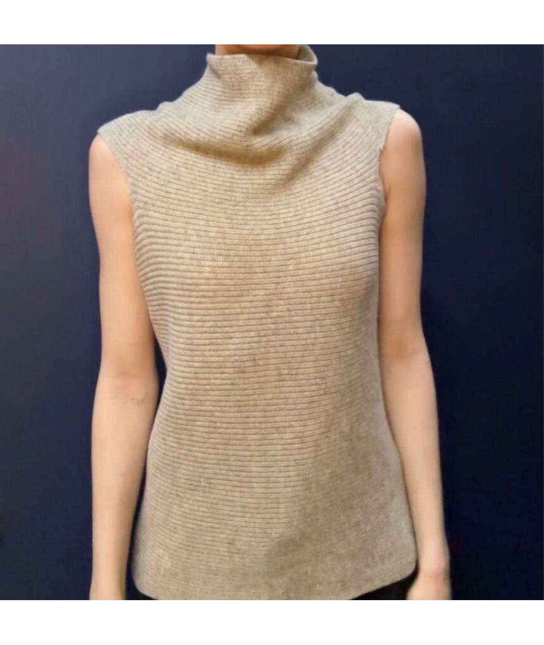 MAISON MARGIELA Серая шерстяная жилетка, фото 2