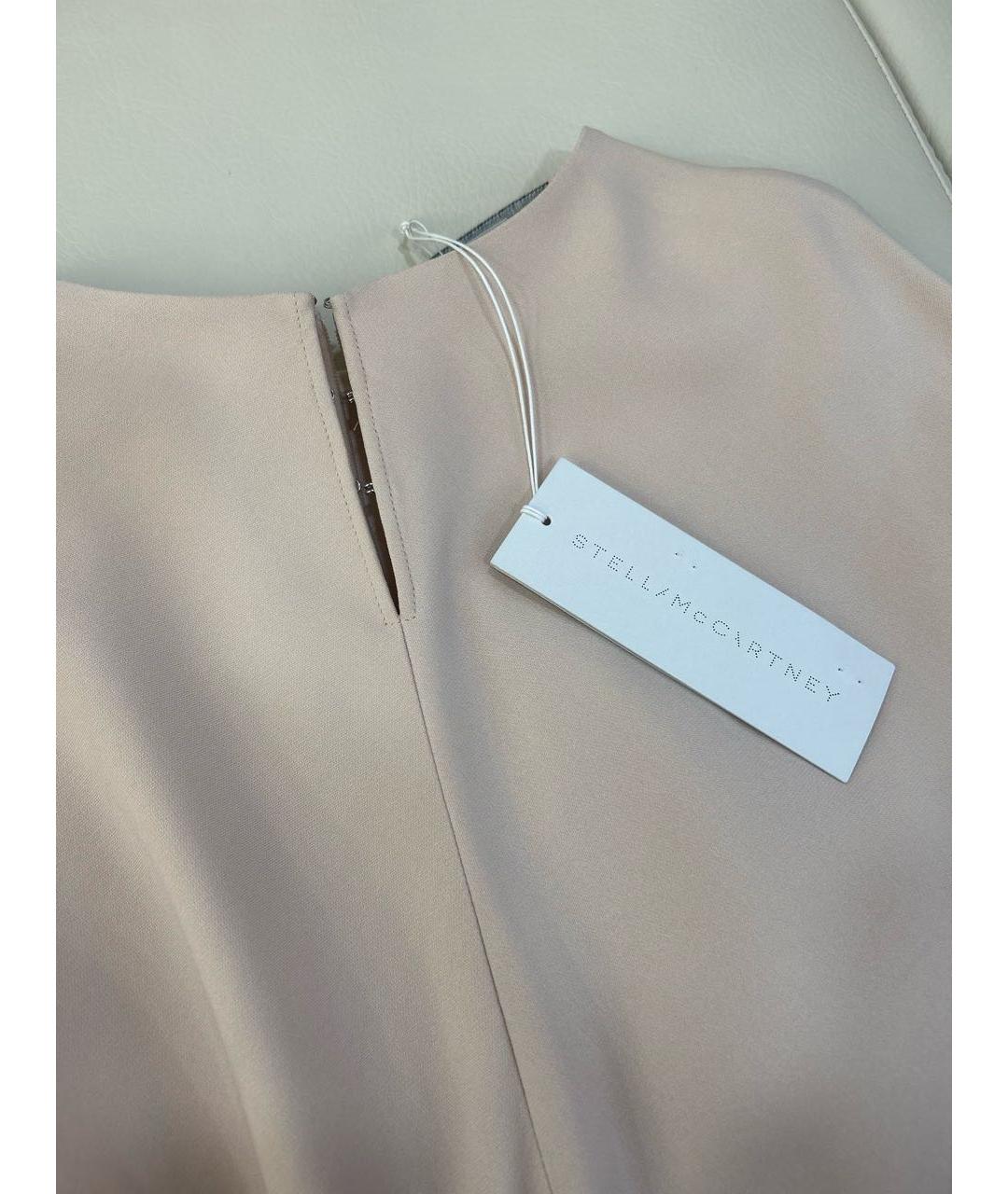 STELLA MCCARTNEY Розовое вискозное коктейльное платье, фото 5