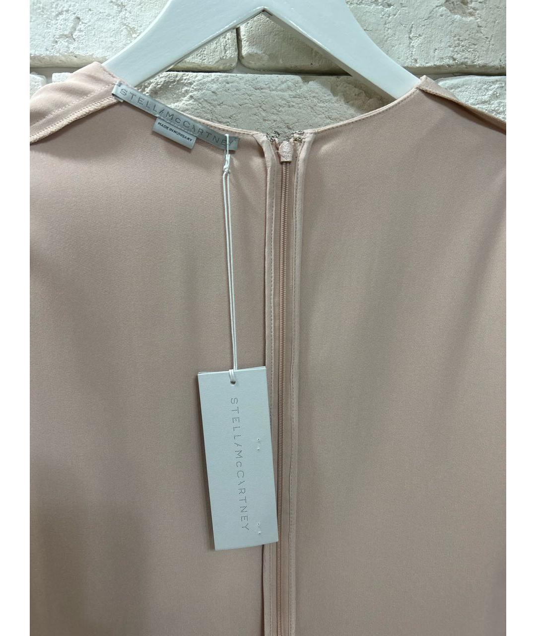 STELLA MCCARTNEY Розовое вискозное коктейльное платье, фото 3