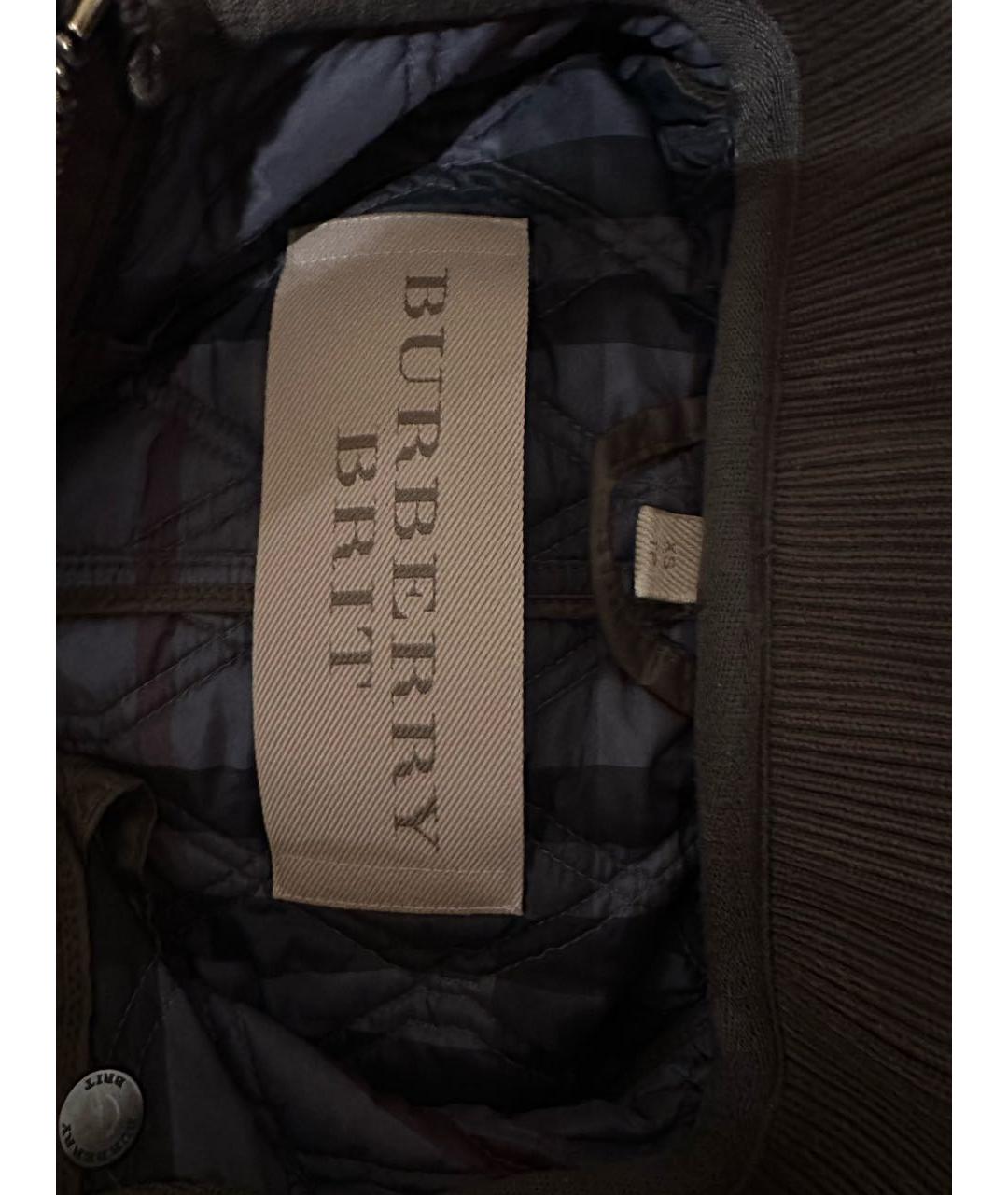 BURBERRY Хаки полиэстеровая парка, фото 6