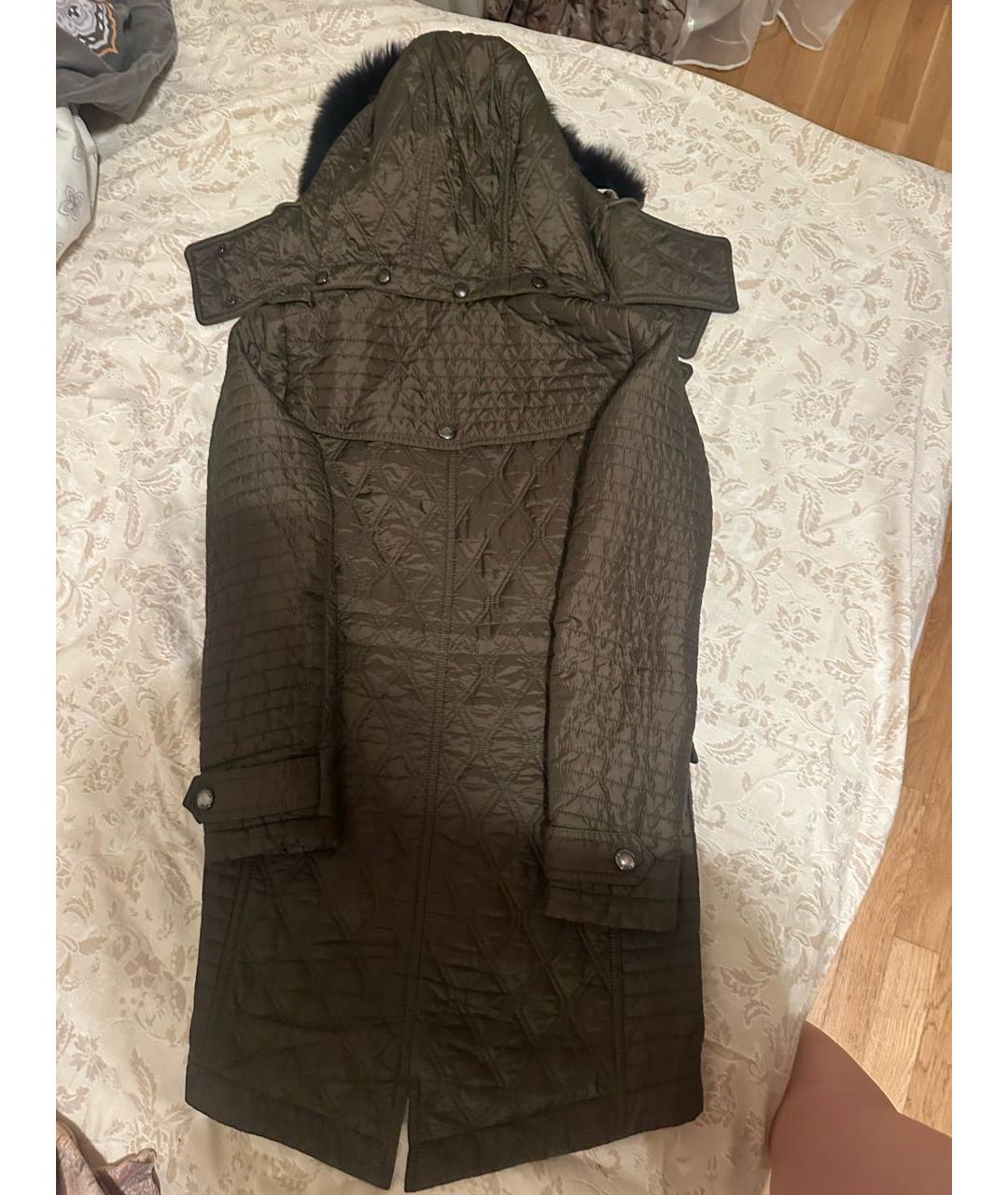 BURBERRY Хаки полиэстеровая парка, фото 2