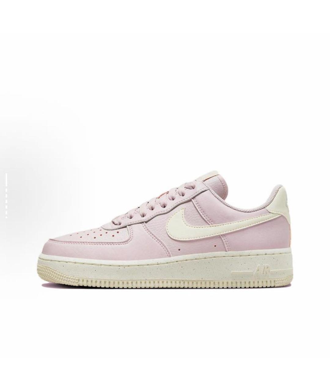 NIKE Коралловые кожаные кроссовки, фото 7