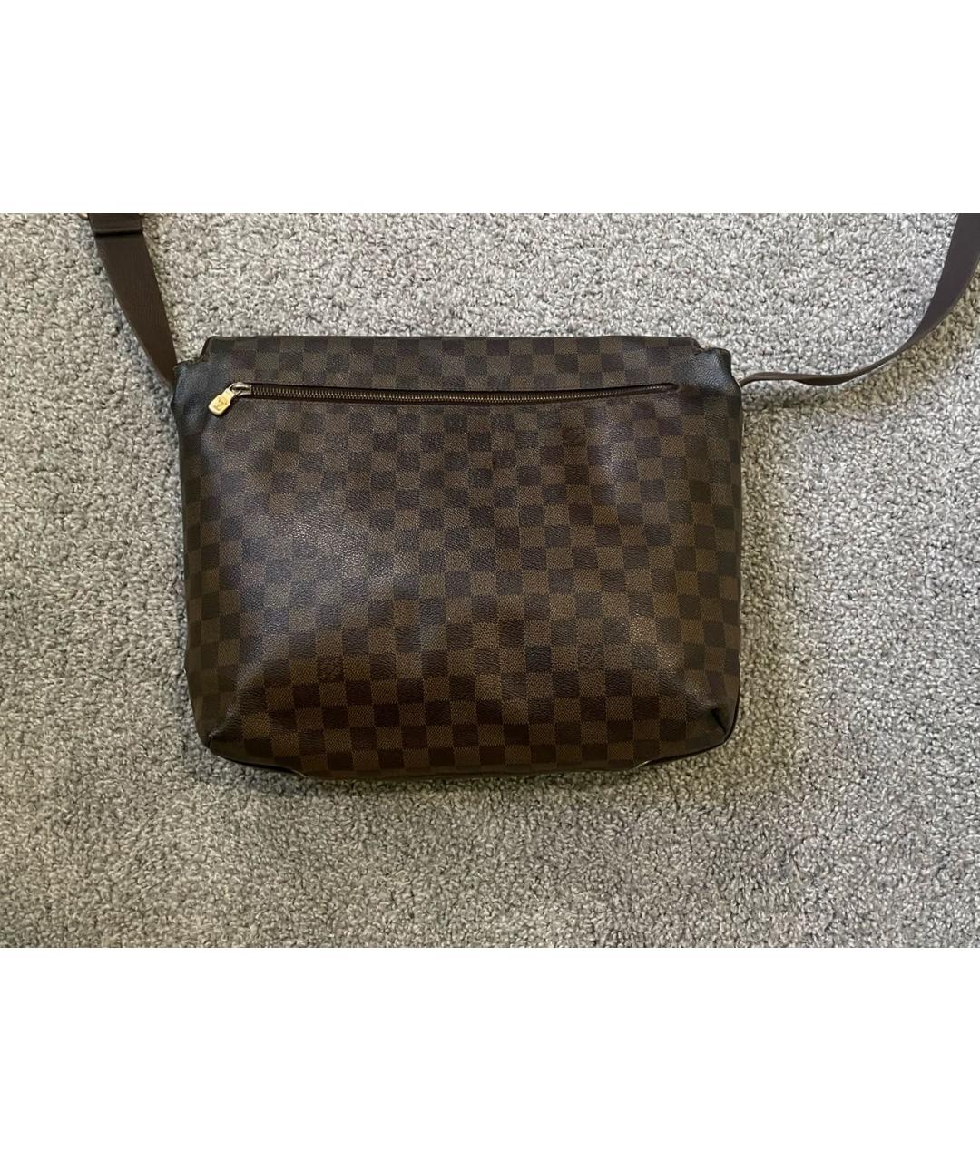 LOUIS VUITTON Коричневая сумка на плечо, фото 2