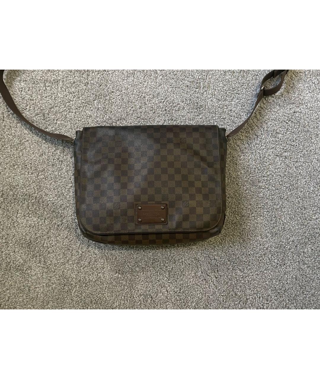LOUIS VUITTON Коричневая сумка на плечо, фото 7