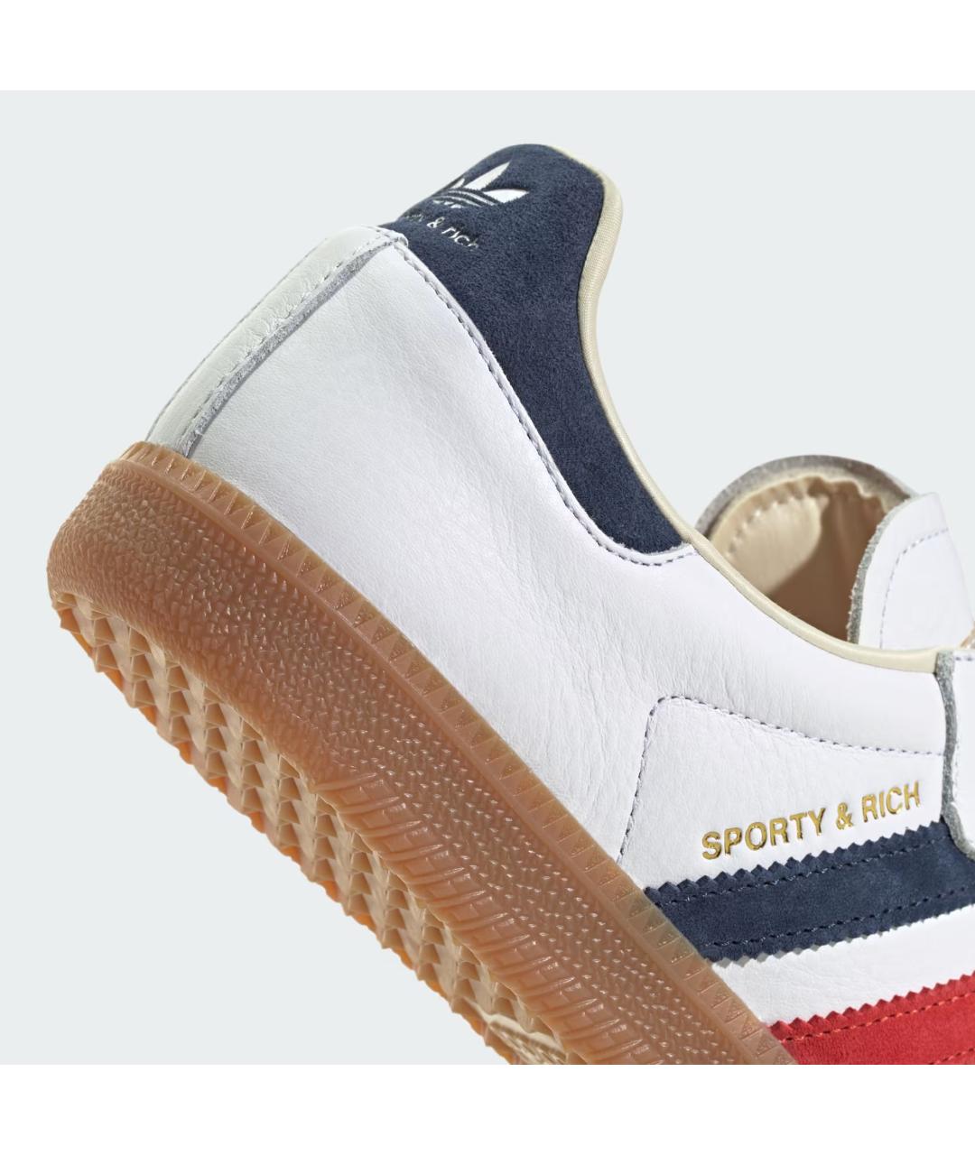 ADIDAS Белые кожаные низкие кроссовки / кеды, фото 9