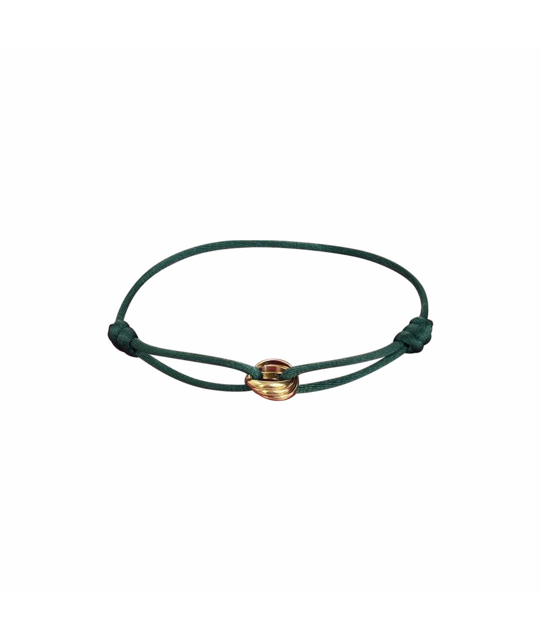 CARTIER Зеленый браслет из желтого золота, фото 1