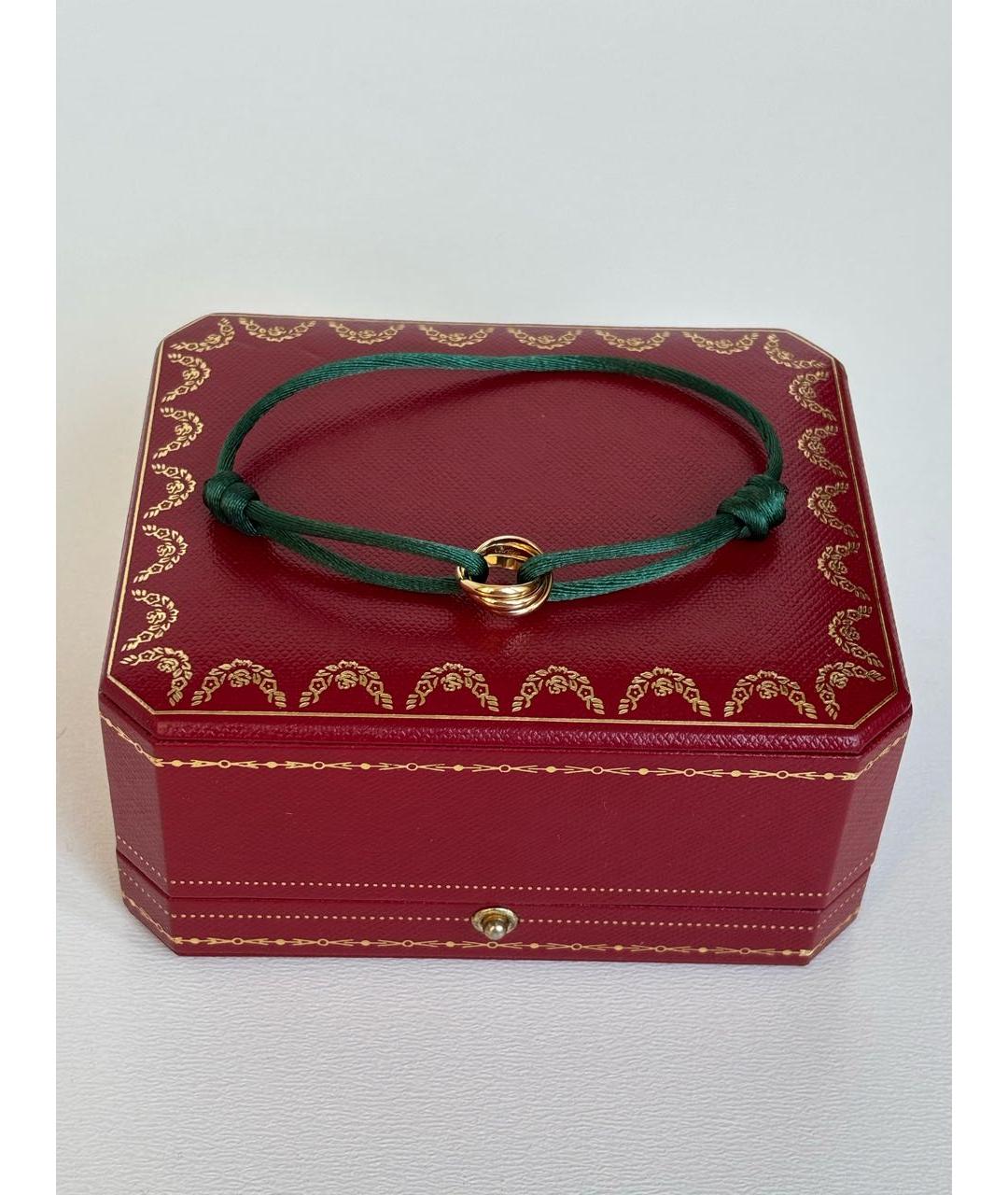 CARTIER Зеленый браслет из желтого золота, фото 4