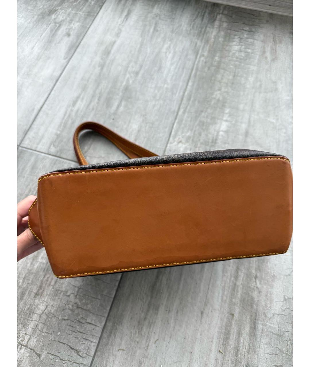 LOUIS VUITTON Коричневая сумка тоут, фото 6