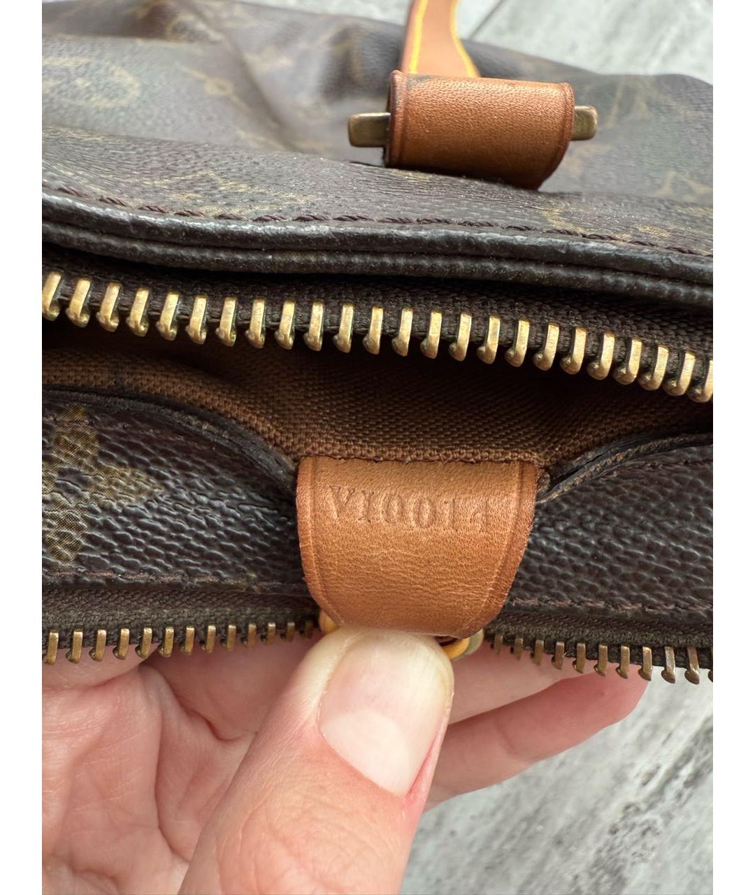 LOUIS VUITTON Коричневая сумка тоут, фото 8