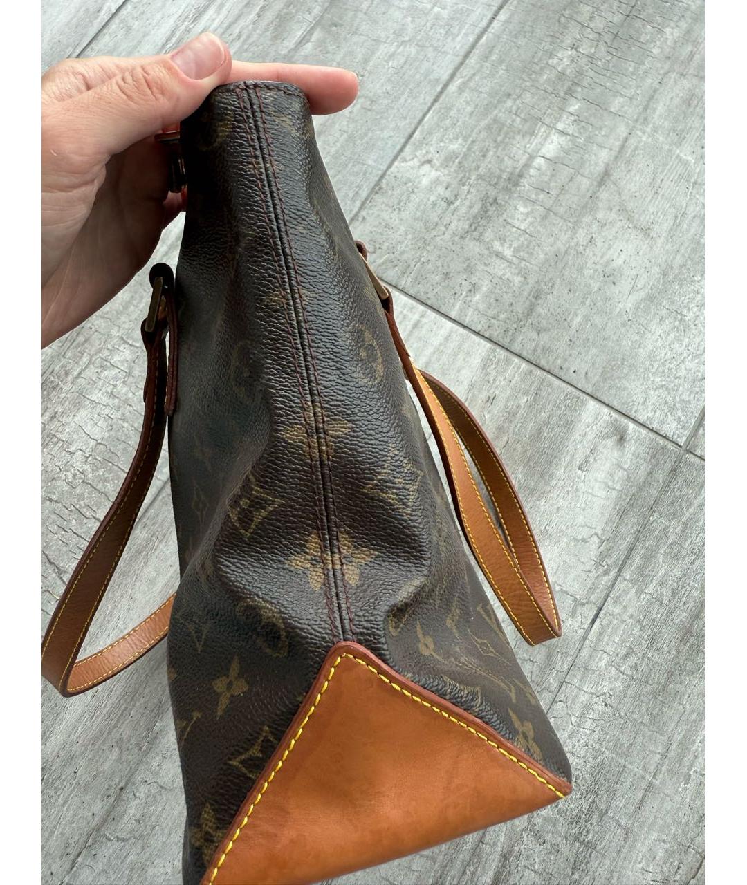 LOUIS VUITTON Коричневая сумка тоут, фото 2