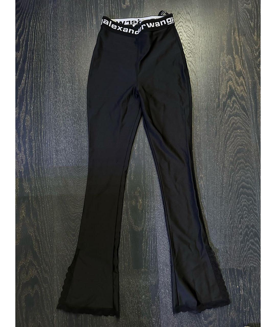 ALEXANDER WANG Черные леггинсы и велосипедки, фото 9