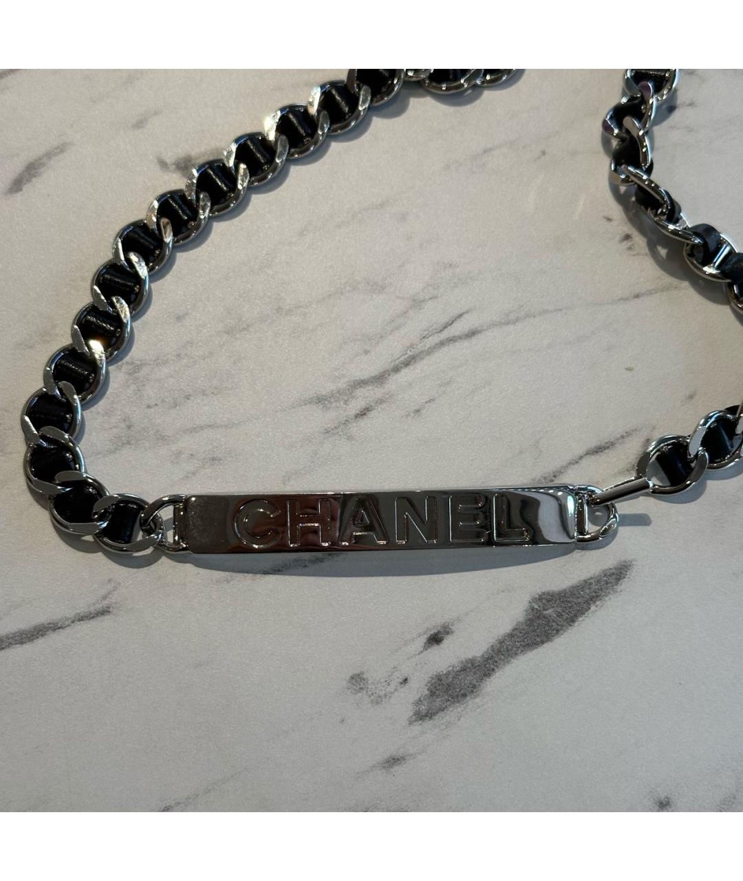 CHANEL Черный ремень, фото 4