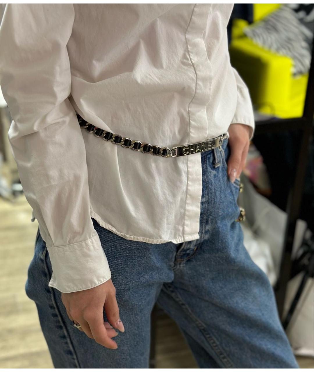 CHANEL Черный ремень, фото 7