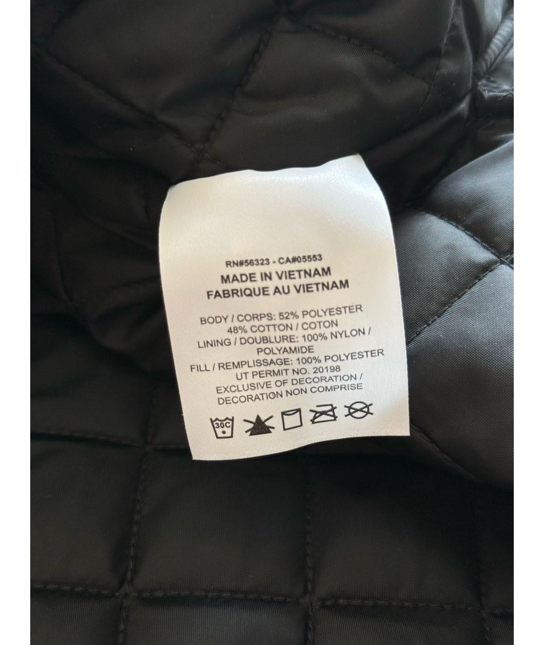 NIKE Черная полиэстеровая куртка, фото 7