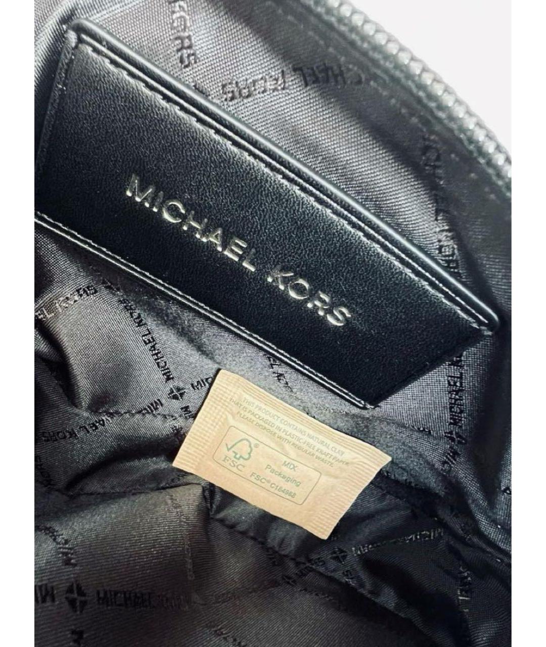 MICHAEL KORS Черная сумка на плечо, фото 7