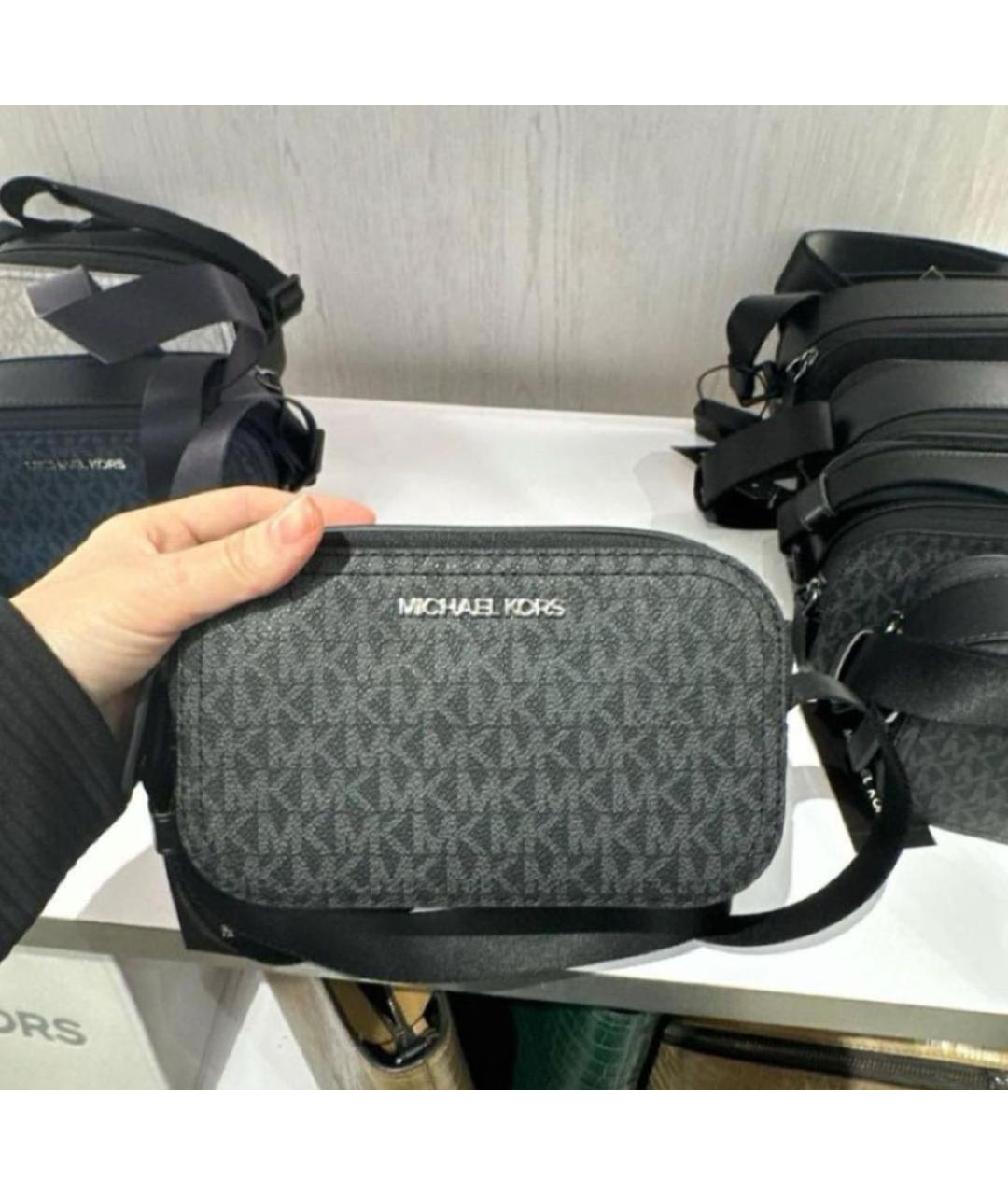 MICHAEL KORS Черная сумка на плечо, фото 8