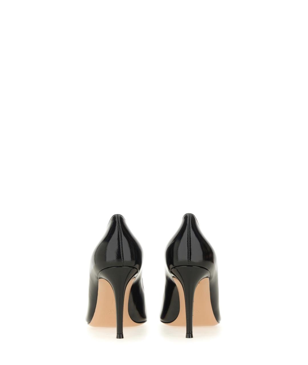 GIANVITO ROSSI Черные кожаные туфли, фото 3