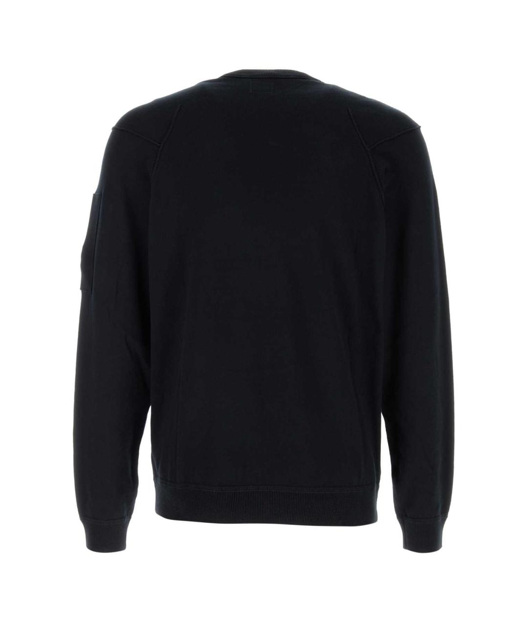 CP COMPANY Темно-синий хлопковый джемпер / свитер, фото 2