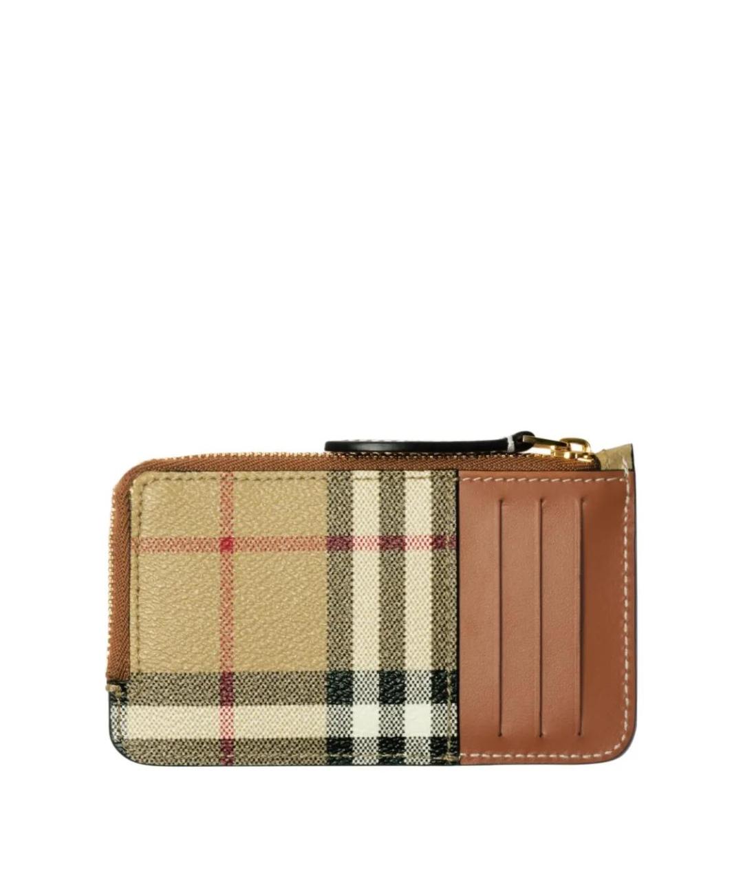 BURBERRY Бежевый кошелек, фото 2