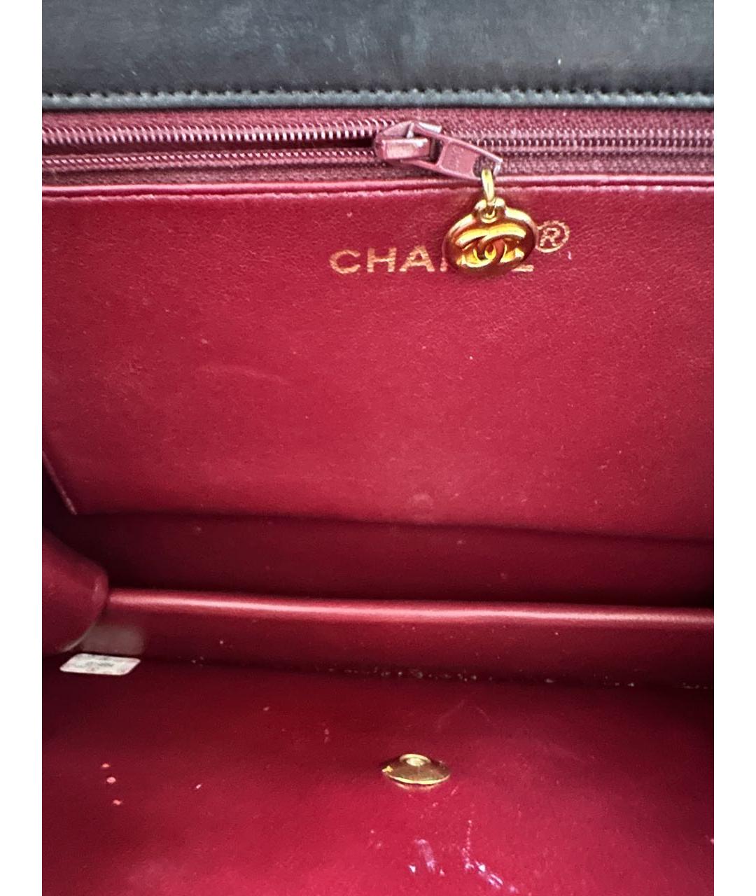 CHANEL Черная сумка через плечо, фото 6