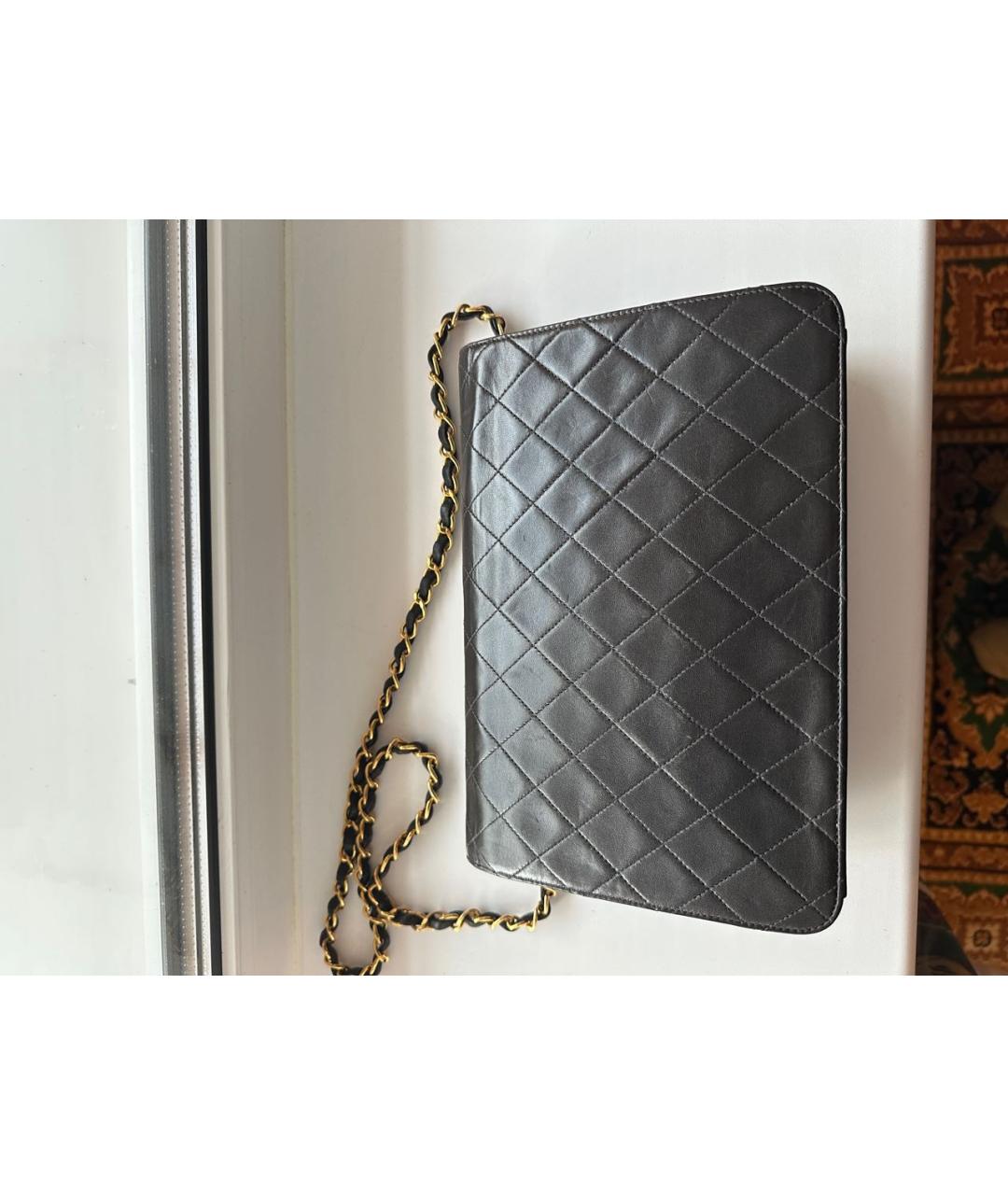 CHANEL Черная сумка через плечо, фото 3