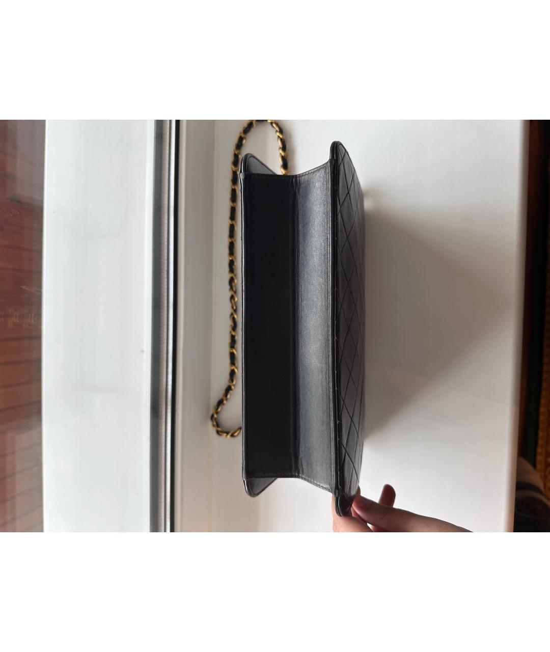 CHANEL Черная сумка через плечо, фото 4