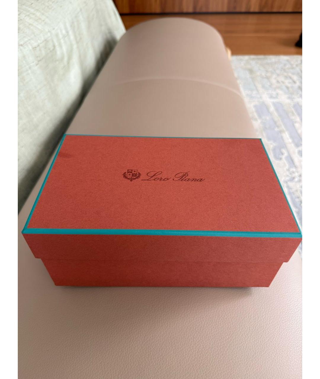 LORO PIANA Зеленая сумка через плечо из экзотической кожи, фото 5