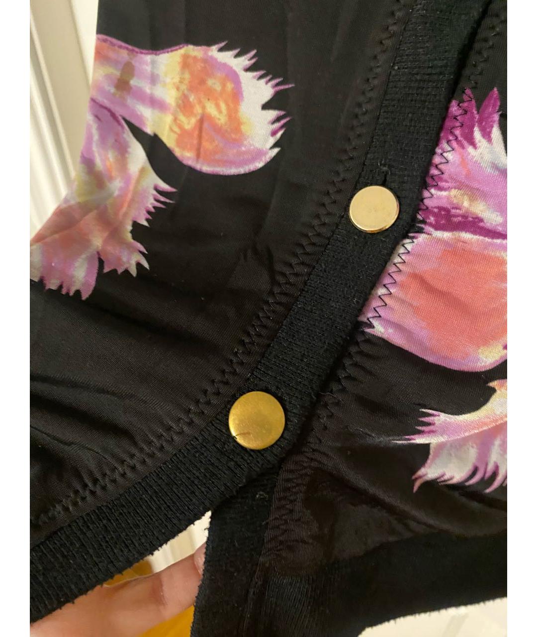 GUCCI Черное вискозное повседневное платье, фото 5