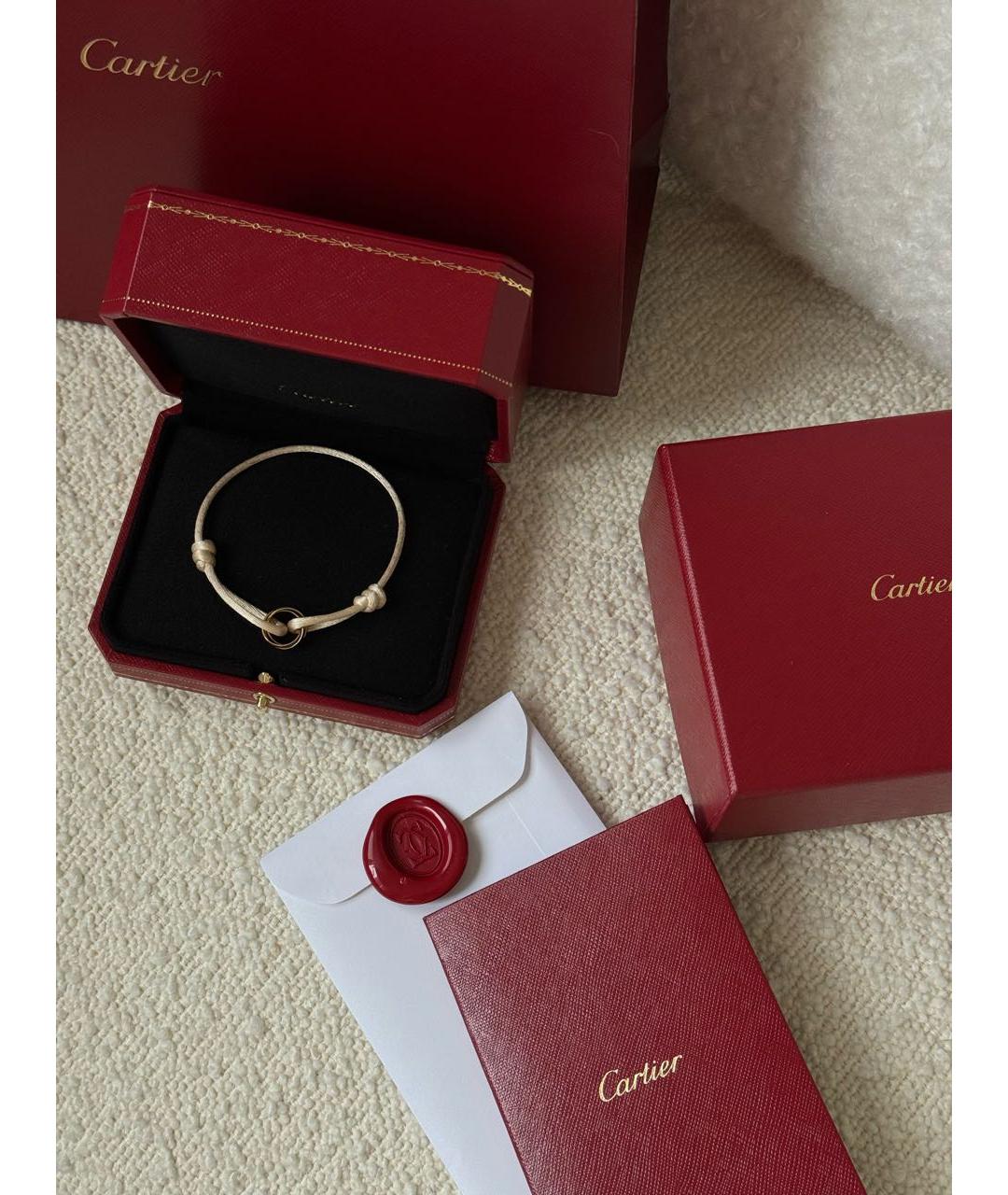 CARTIER Бежевый браслет из розового золота, фото 4