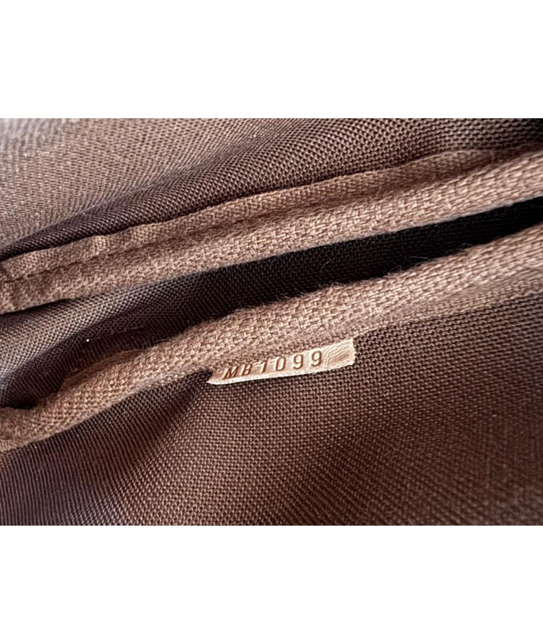 LOUIS VUITTON Коричневая сумка через плечо, фото 5