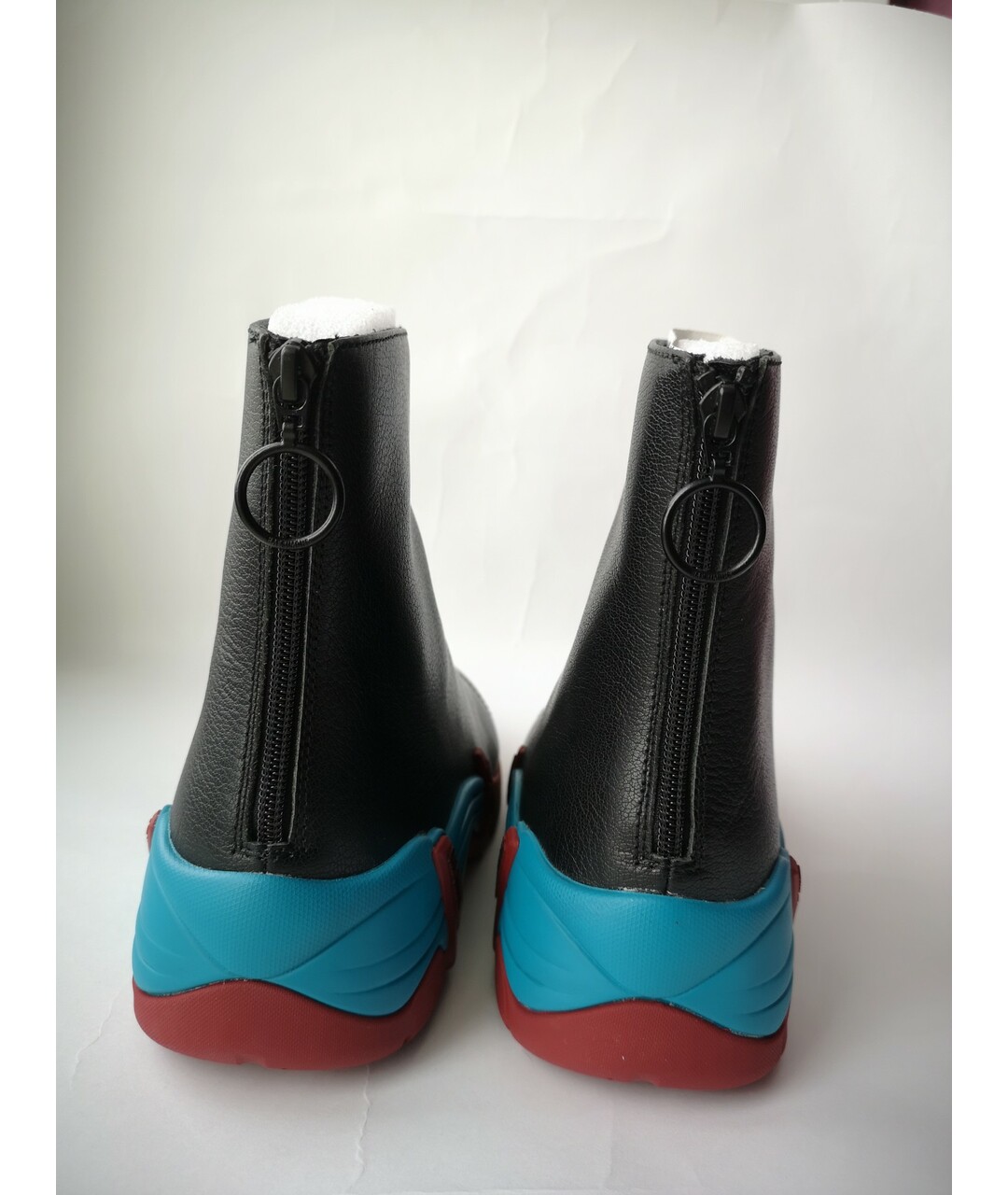 RAF SIMONS Мульти кожаные высокие ботинки, фото 4