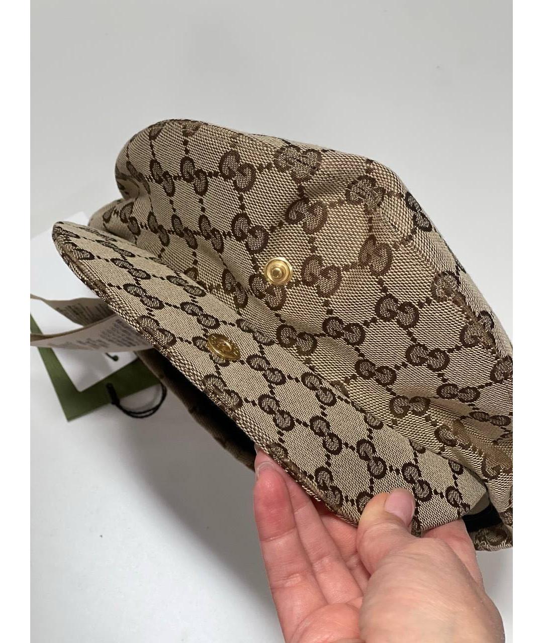 GUCCI Коричневая кепка, фото 2