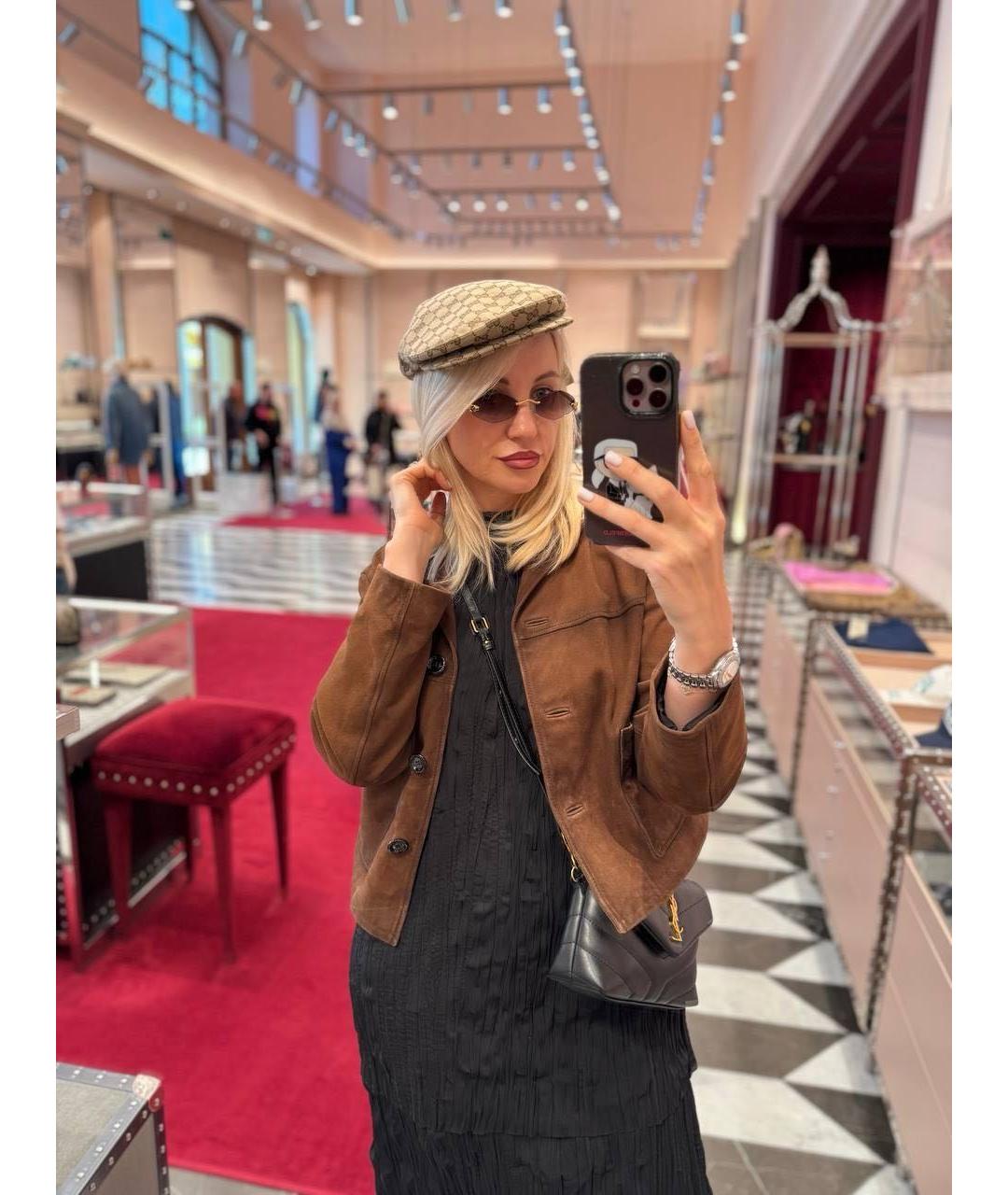 GUCCI Коричневая кепка, фото 8