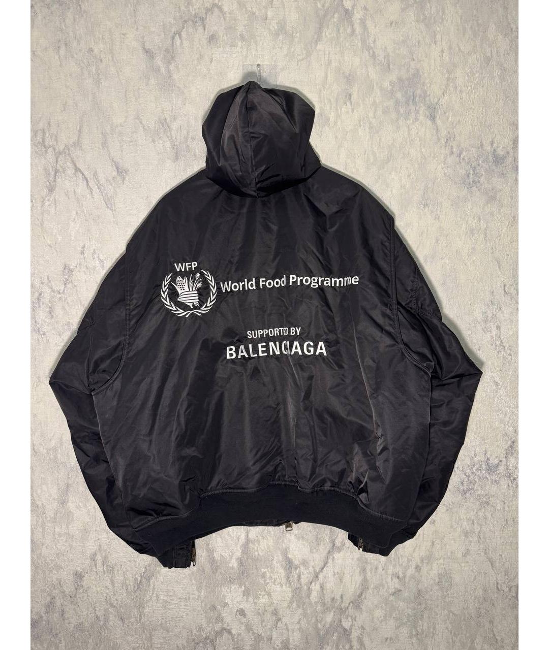 BALENCIAGA Черная куртка, фото 2