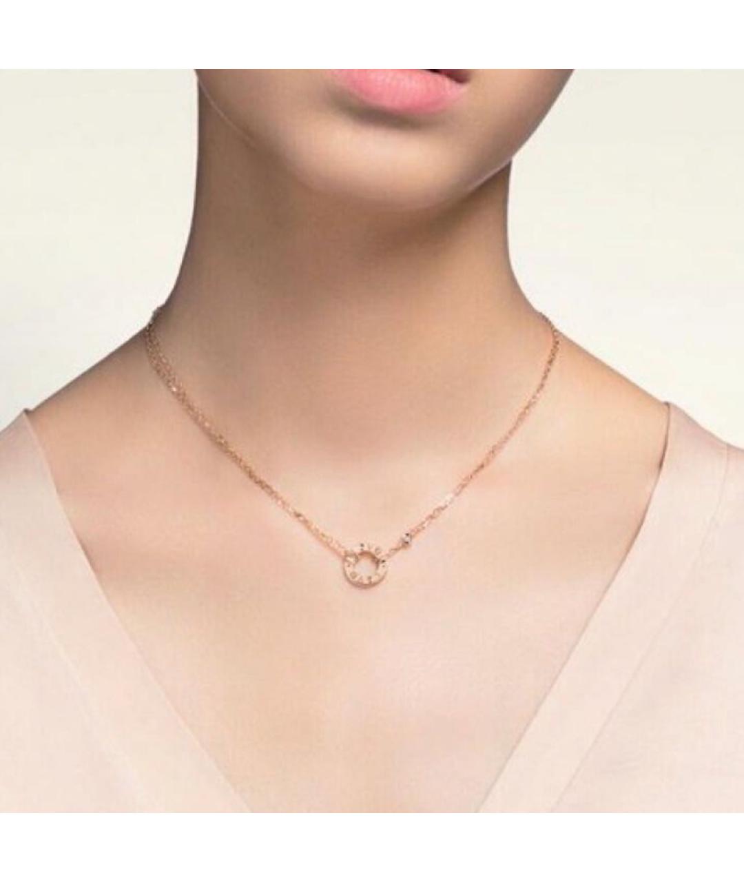 CARTIER Золотая подвеска из розового золота, фото 2