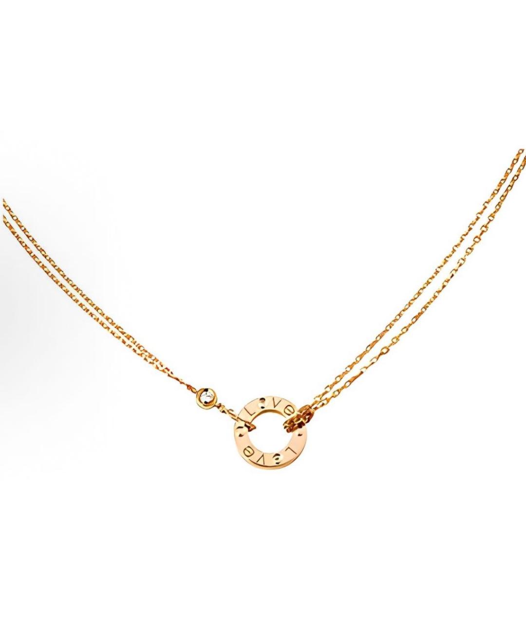 CARTIER Золотая подвеска из розового золота, фото 4