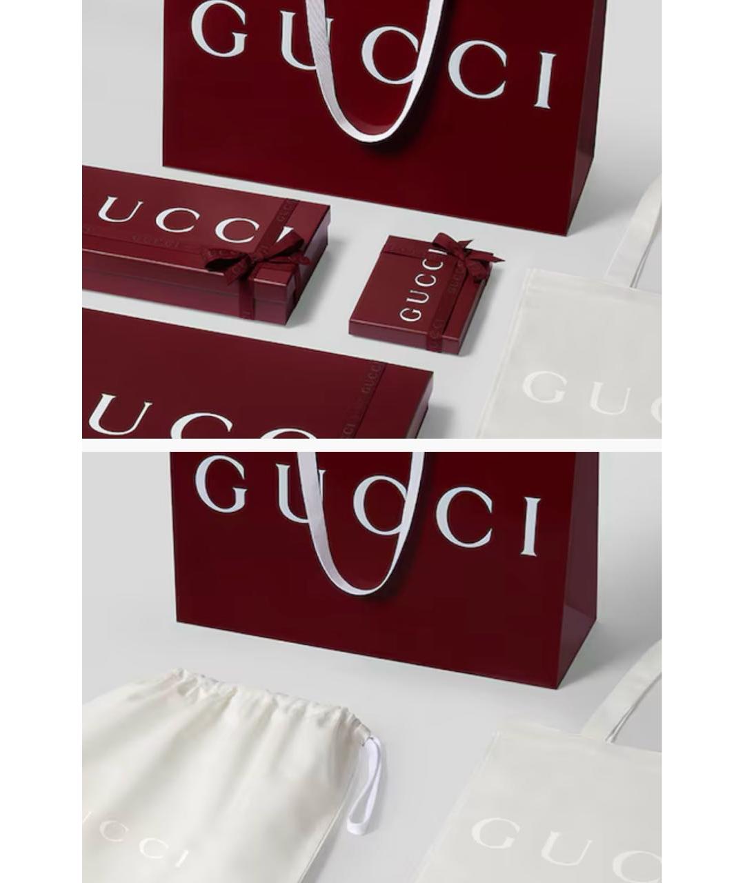 GUCCI Зеленая кожаная сумка тоут, фото 8