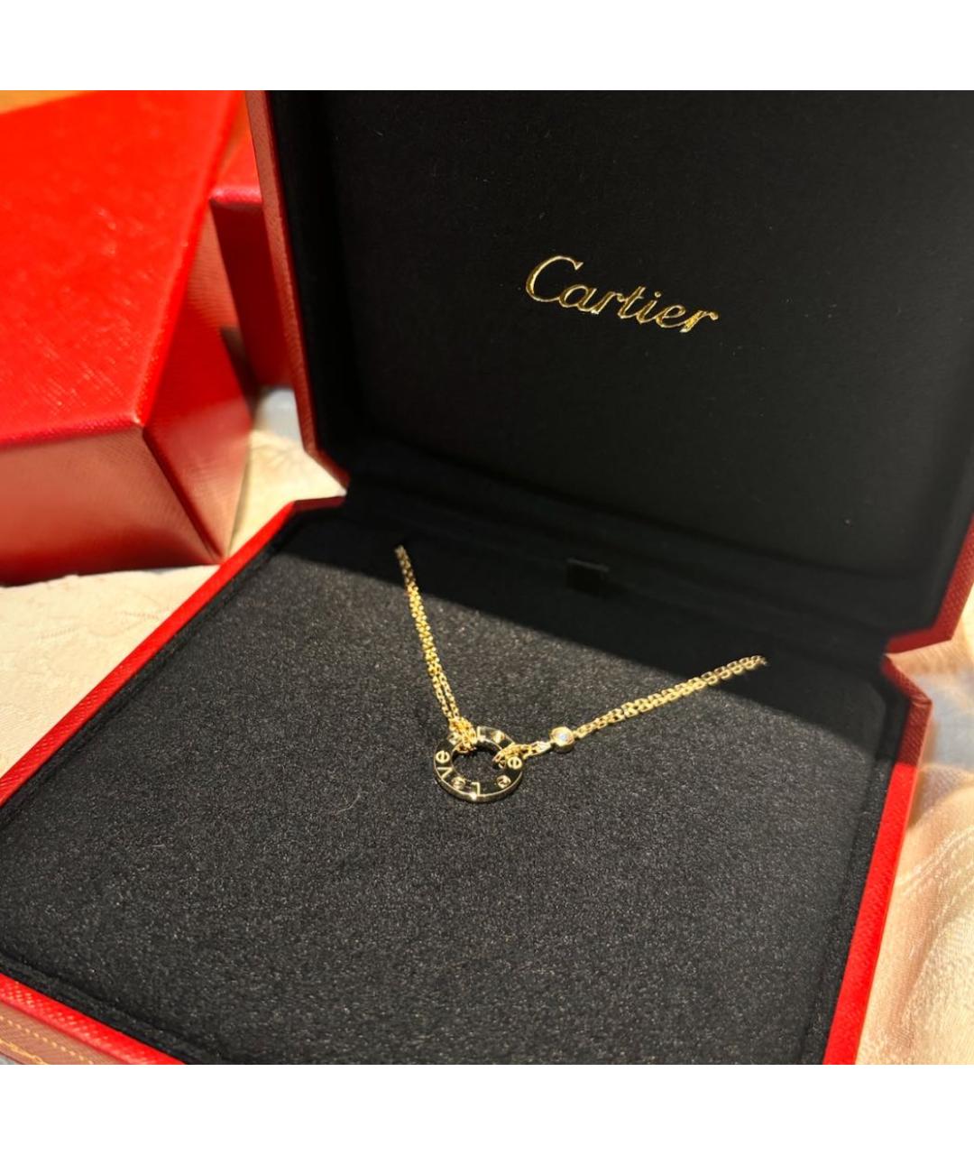 CARTIER Золотая подвеска из желтого золота, фото 3