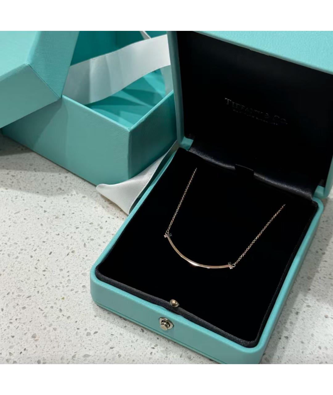 TIFFANY&CO Золотая подвеска из розового золота, фото 2