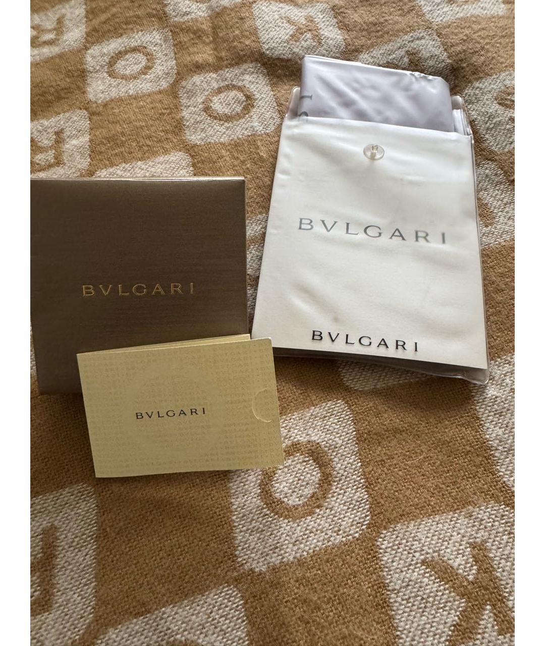 BVLGARI Черная кожаная сумка тоут, фото 8