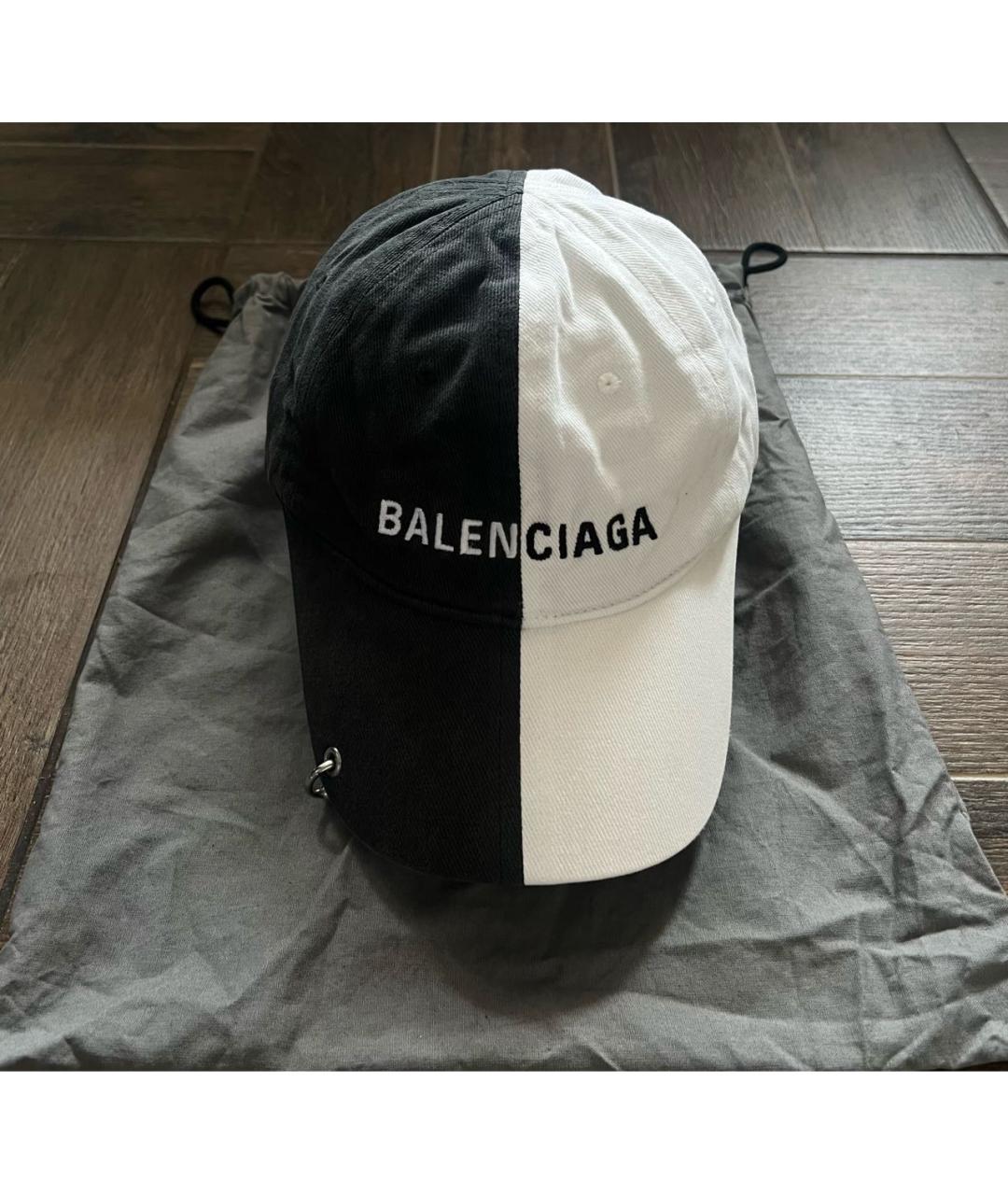 BALENCIAGA Черная хлопковая кепка/бейсболка, фото 2