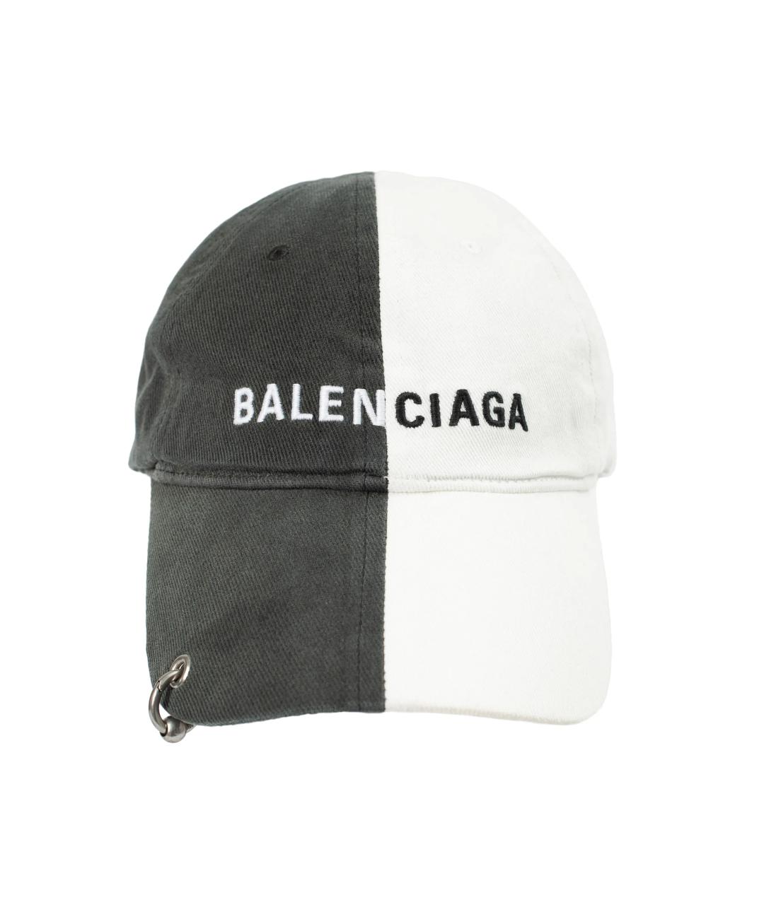 BALENCIAGA Черная хлопковая кепка/бейсболка, фото 1