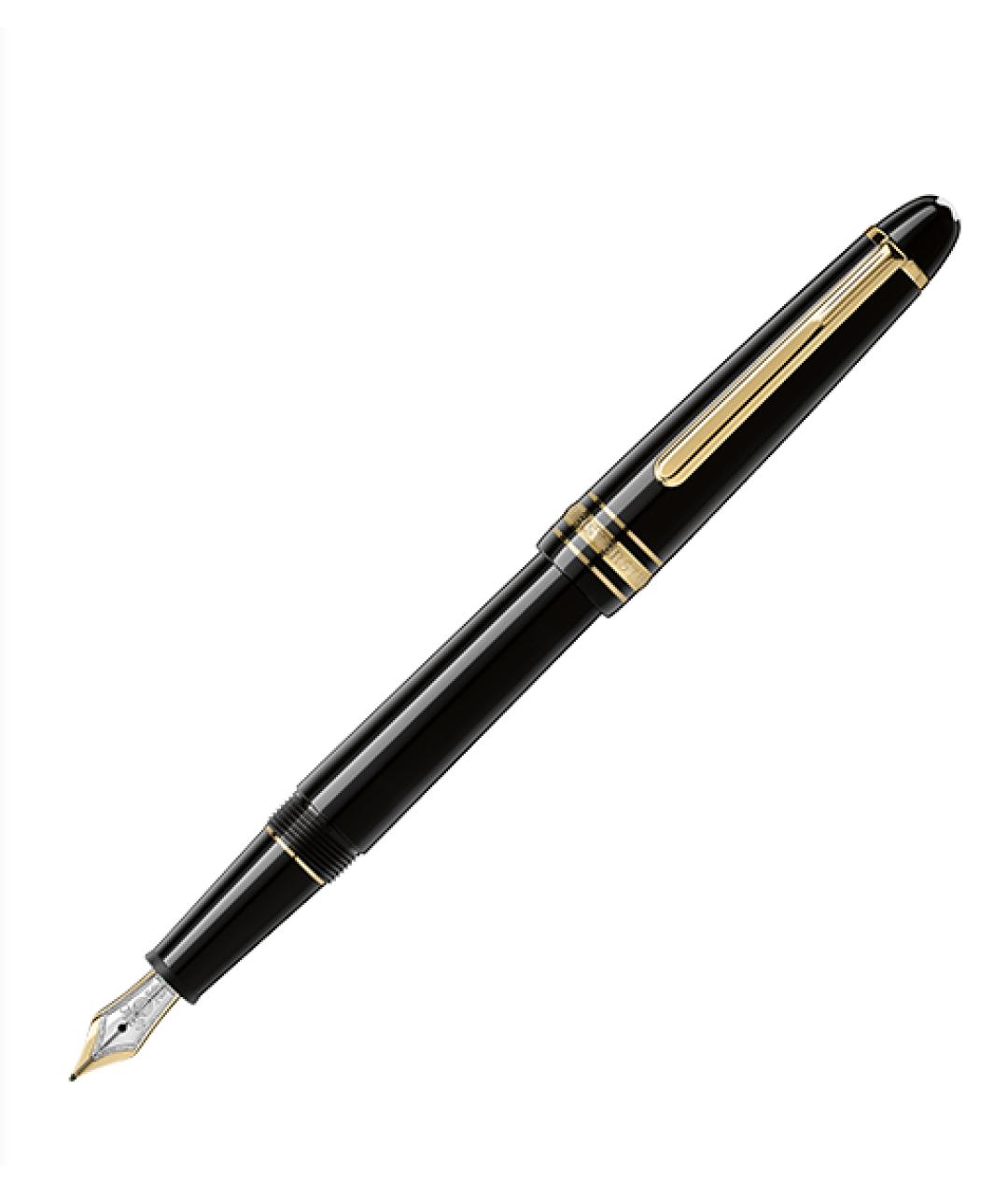 MONTBLANC Черная перьевая ручка, фото 5