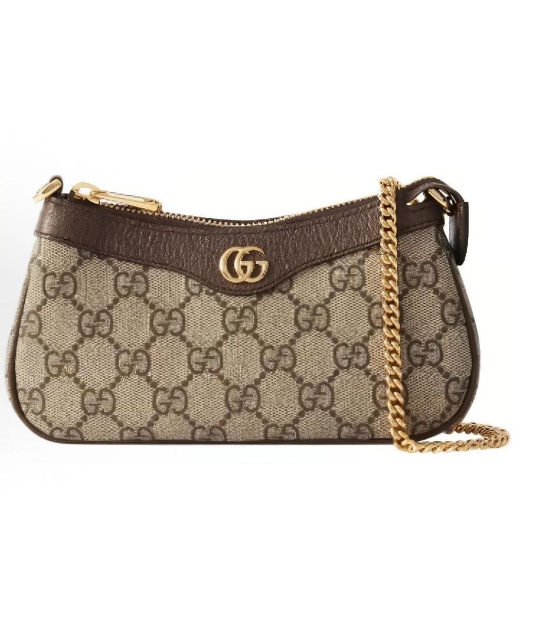 GUCCI Бежевая сумка через плечо, фото 5