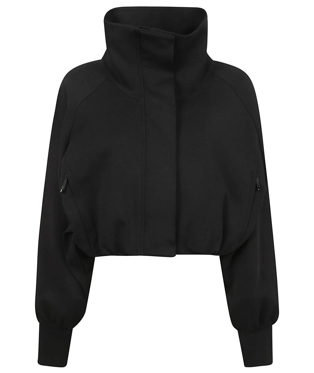 MONCLER Черная хлопковая куртка, фото 1