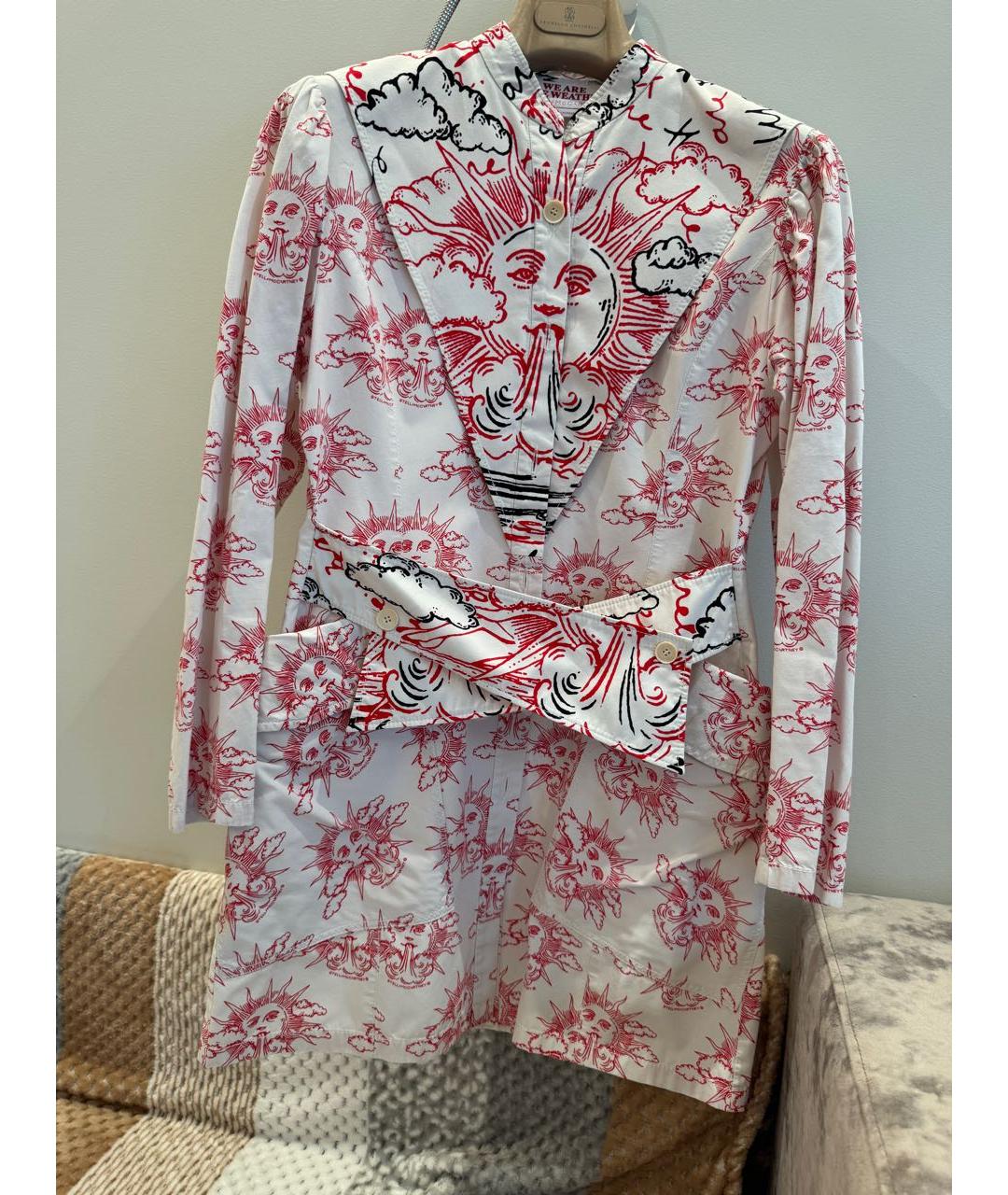 STELLA MCCARTNEY Белое хлопковое платье, фото 7