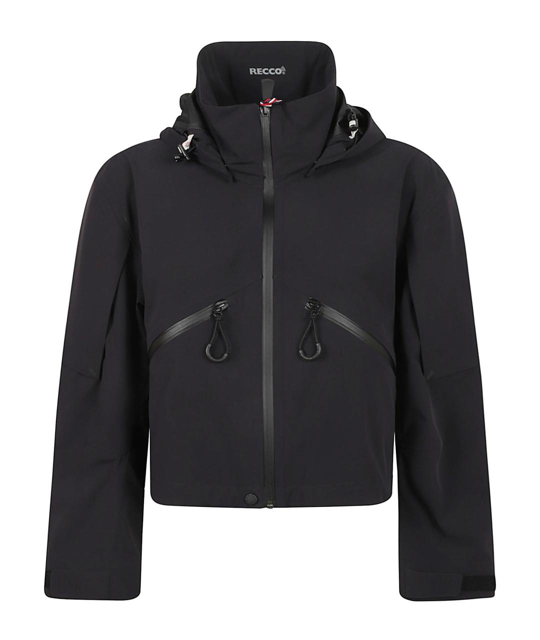MONCLER GRENOBLE Черная полиамидовая куртка, фото 1