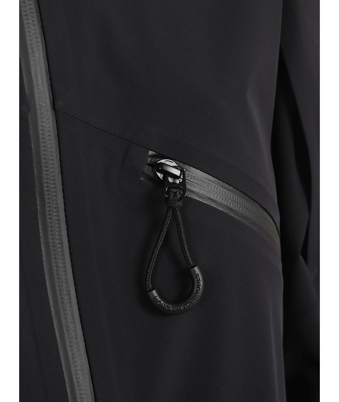 MONCLER GRENOBLE Черная полиамидовая куртка, фото 3