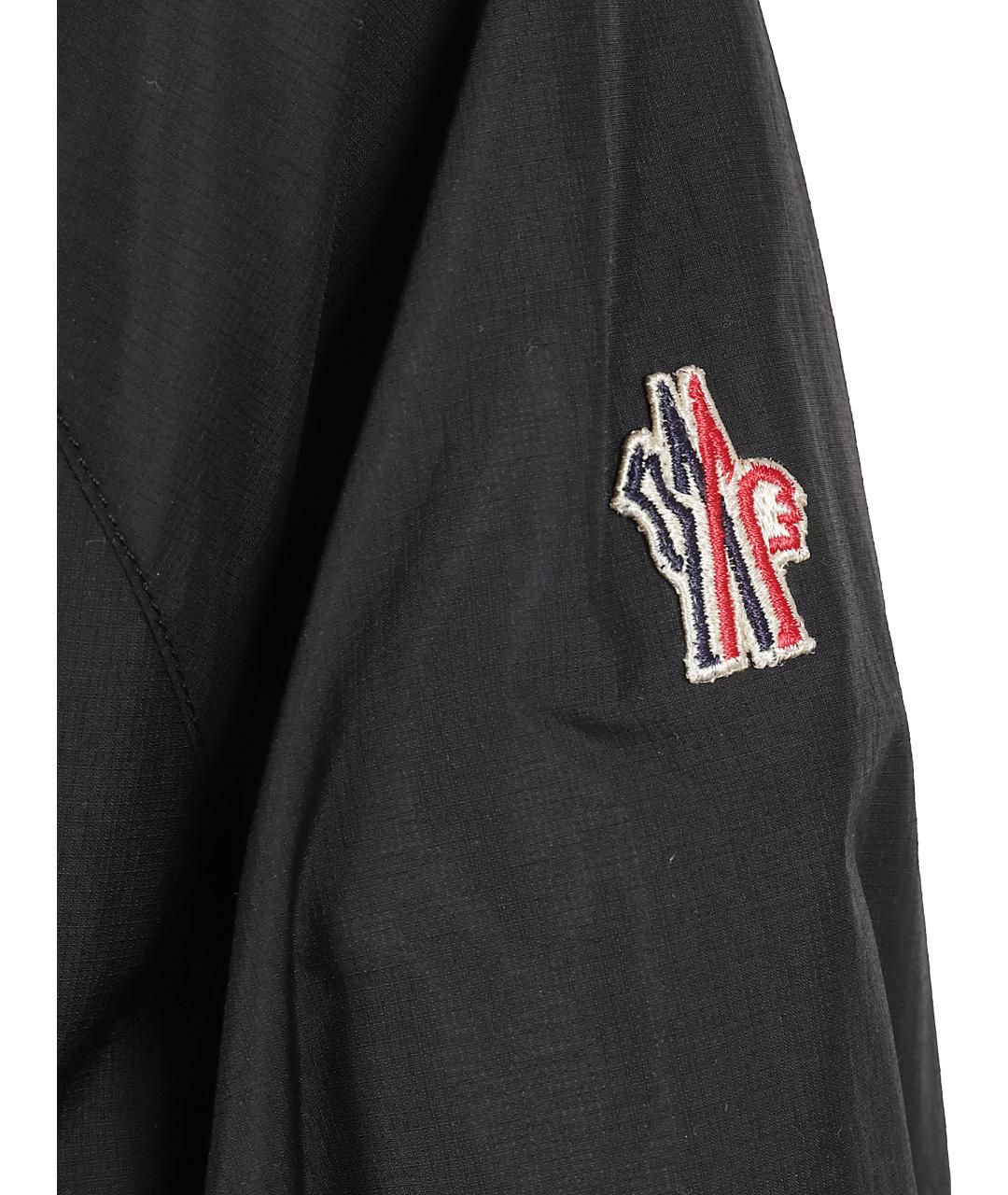 MONCLER GRENOBLE Черная полиамидовая куртка, фото 2
